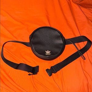 Adidas Black Circular Fanny Pack